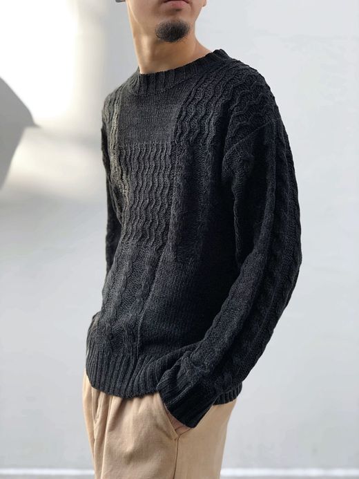 VOO VOO-885 / GOOD JQ KNIT / BLACK