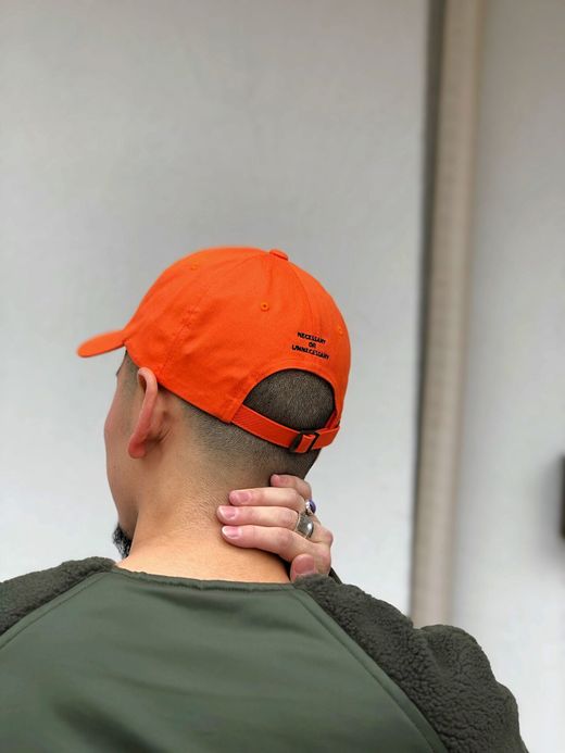 NECESSARY or UNNECESSARY 90030236 / BALL CAP P.A.G / ORANGE