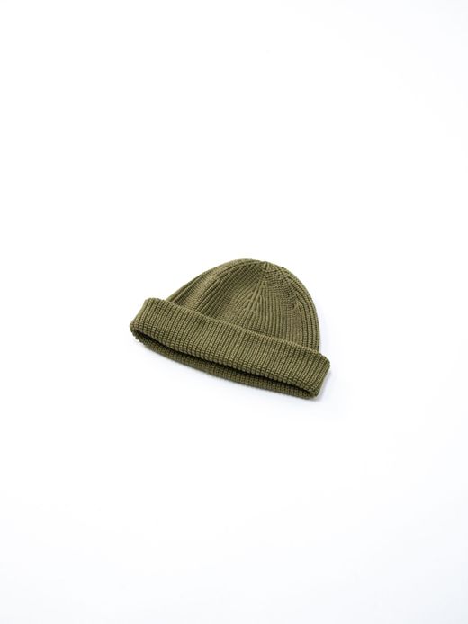THE UNION TCH00116 / THE ROUGH KNIT CAP / OLIVE