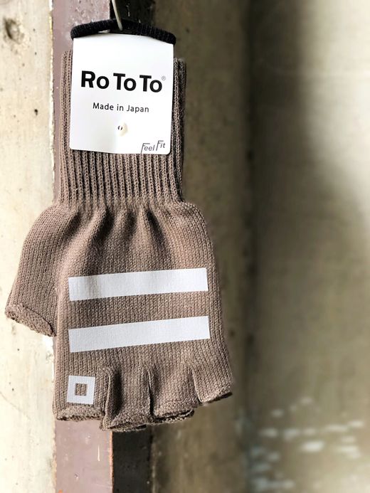 ROTOTO R5014 / REFLECTIVE SAFETY GLOVE / CHARCOAL