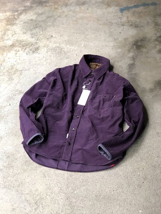 ANACHRONORM AN008 / RE-SIZE SHIRTS / PURPLE