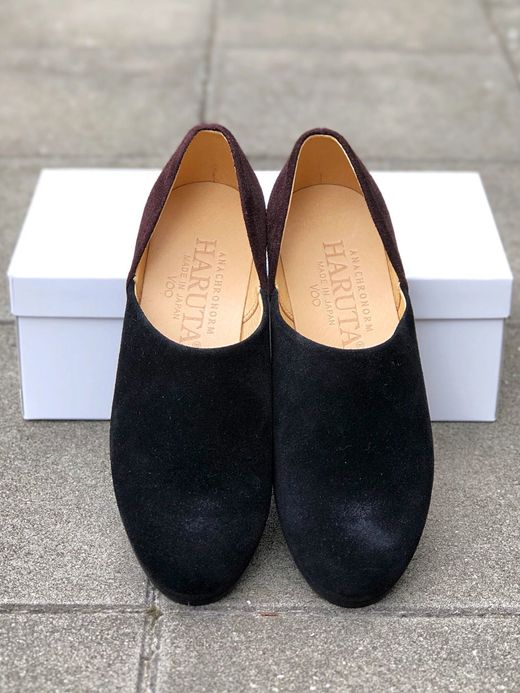 VOO Spock Shoes by -HARUTA- Women / black browm