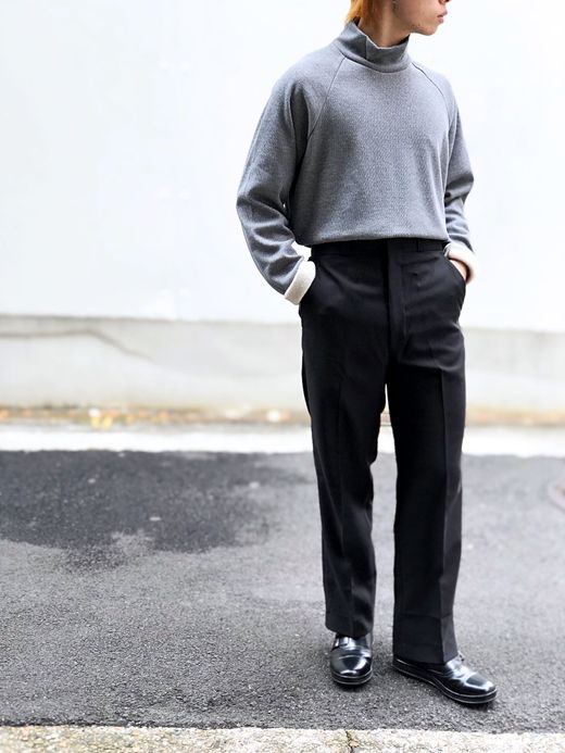  UTD01 / UTILITY POLY PANTS / BLACK