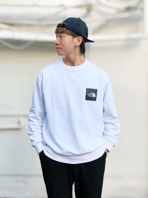 THE NORTH FACE NT61964 / RAGE L/S SWEAT CREW / ホワイト