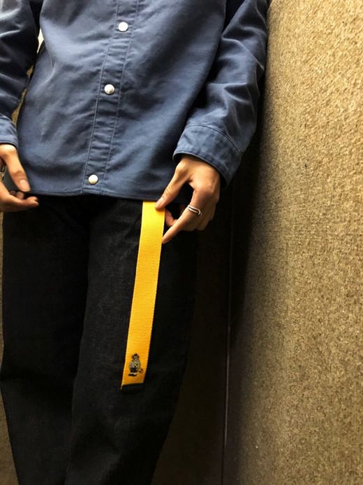  Bear Web Belts / yellow