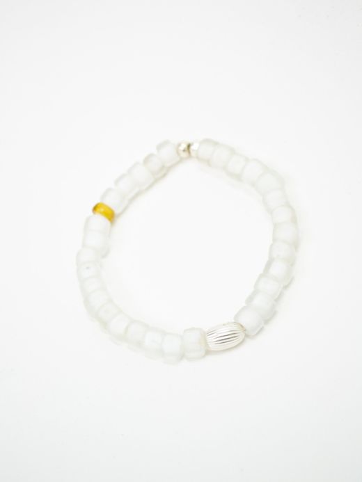 VOO VOO-URL-001 / "WHITE HEARTS" BRACELET / CLEAR MULTI  2