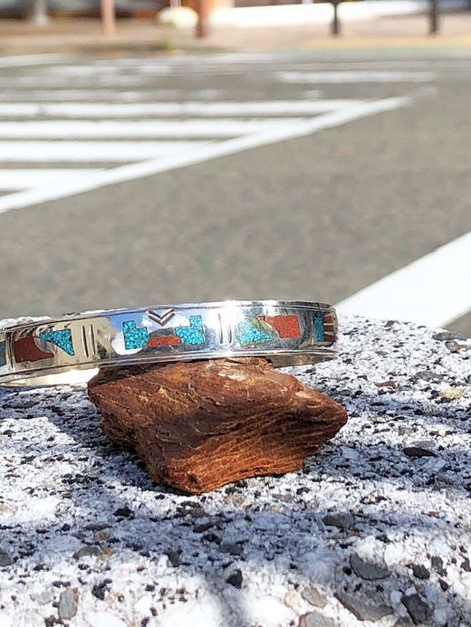 Indian Jewelry DARLEEN CLOW INLAY BANGLE / TYPE C