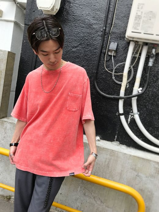 fulton F-spec Pocket Tee / chemical red