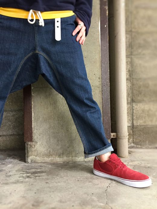 ALDIES Villans Sarouel PT / navy