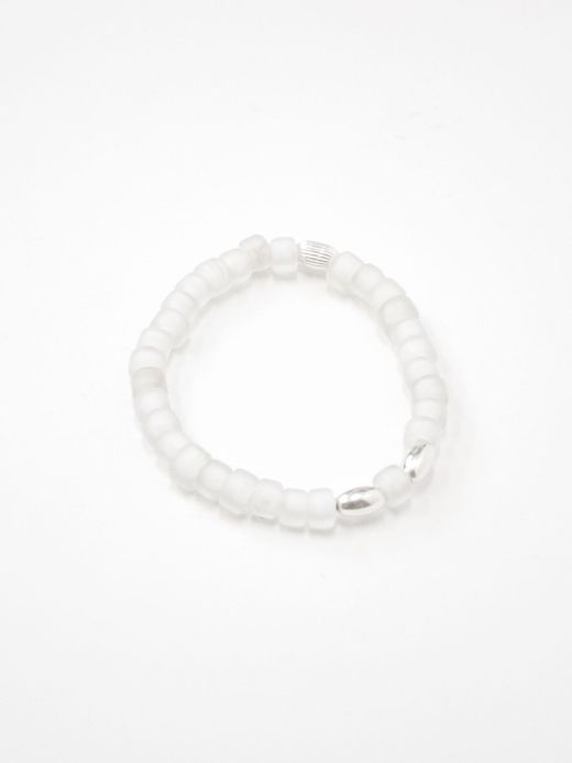 VOO VOO-URL-001 / "WHITE HEARTS" BRACELET / CLEAR MULTI 5