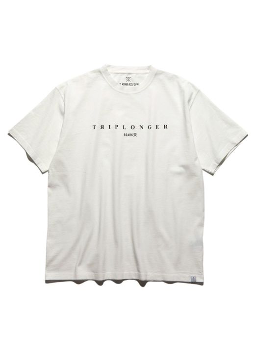 ROARK REVIVAL RTJD622 / "TRIPLONGER" TEE / WHITE