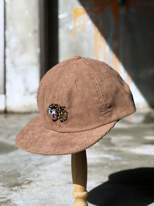 ROARK REVIVAL RH368 / "TIGER HEAD" CAP / TAN