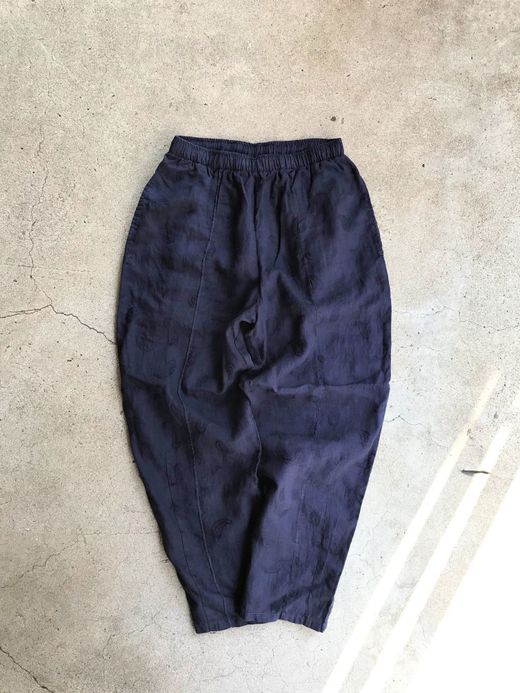 MP-20SP015 / VENICE LINEN JACQUARD PANTS / ネイビー