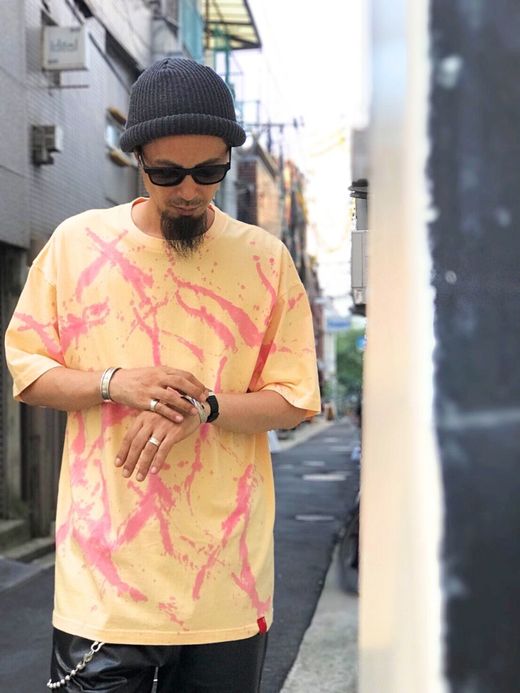 VOO Good Dyed Tee / yellow