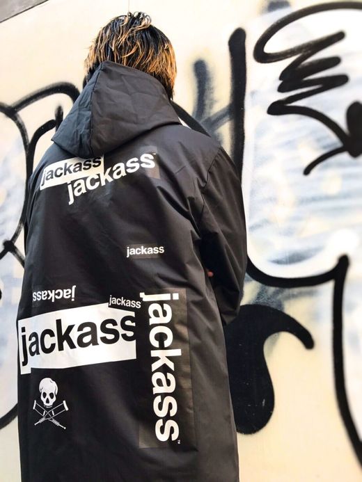  Jackass Windbreaker Jacket / black