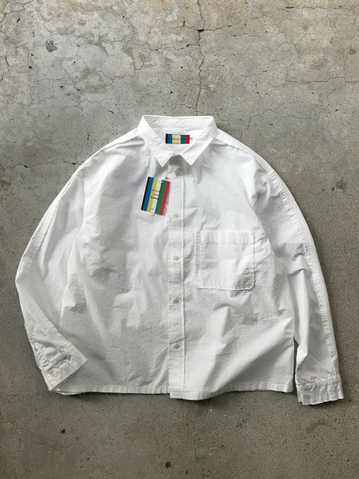 VOO VOO-963 / JAGGED SHIRTS / WHITE