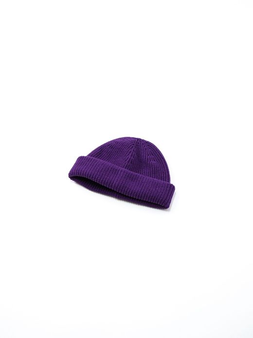 THE UNION TCH00116 / THE ROUGH KNIT CAP / PURPLE