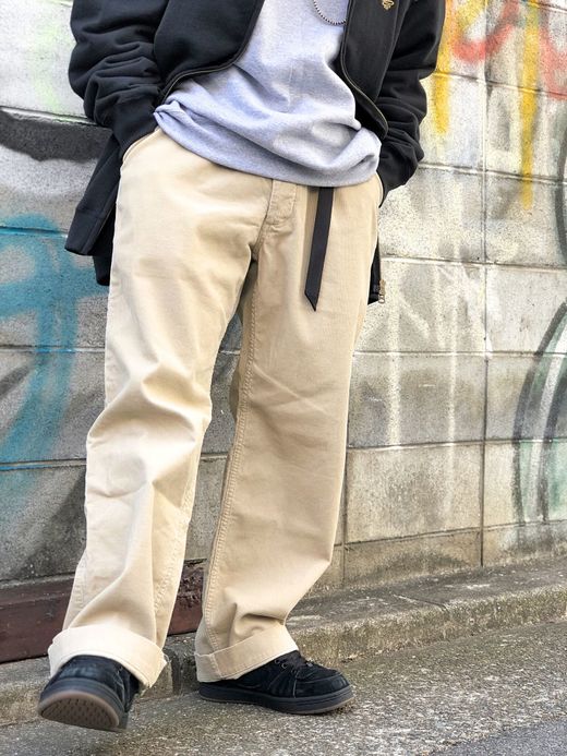 NECESSARY or UNNECESSARY Wide "Corduroy" / sand