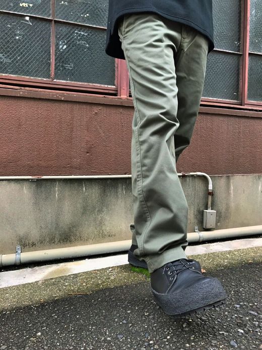 fulton PARK SLOPE Pants / smoke olive