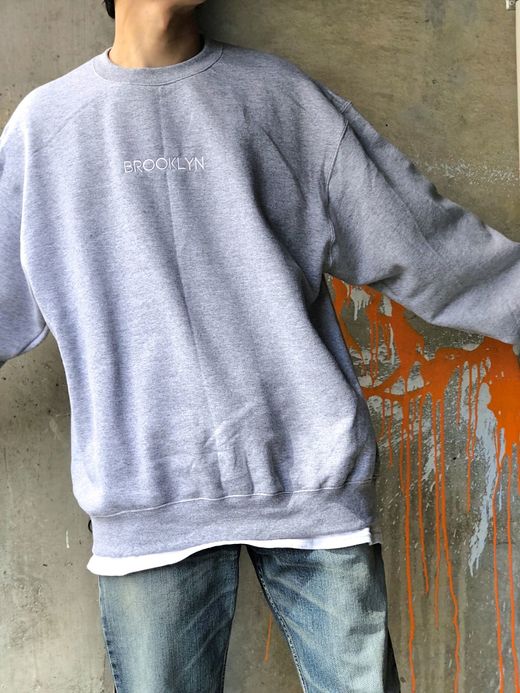FLATBUSH Select Brooklyn EMB Crew SW / H.grey