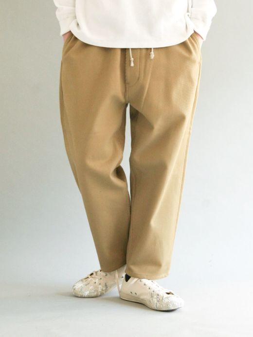 ANACHRONORM AN082 / KARSEY EASY PANTS / BEIGE