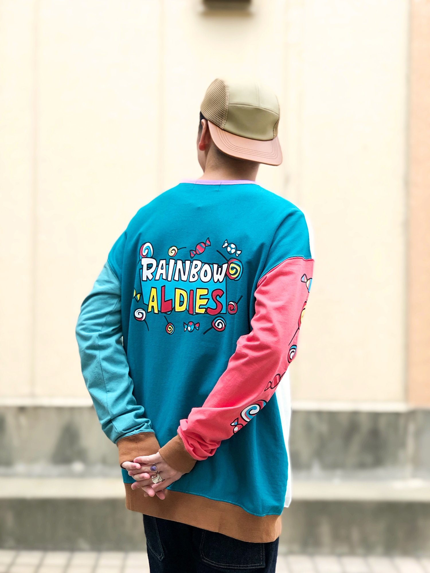 ALDIES A6103319 / RAINBOW BIG LONG CUT / MULTI FLATBUSH（フラットブッシュ）公式