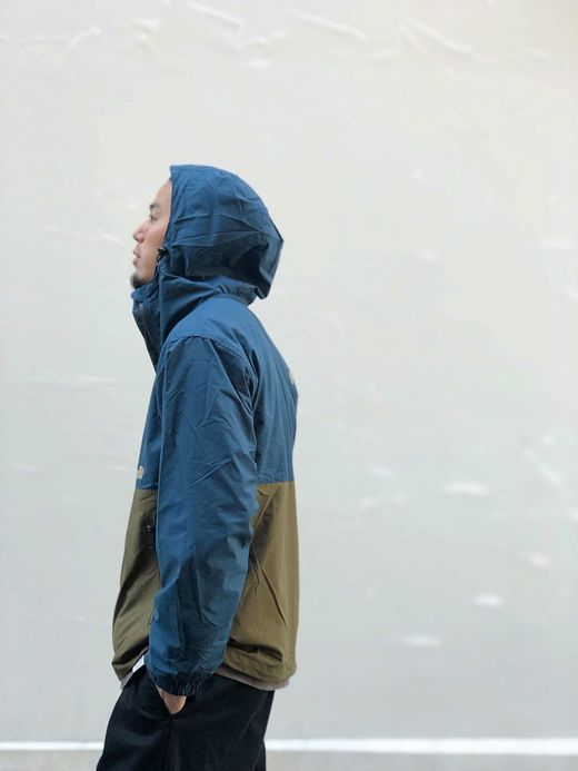 THE NORTH FACE NP71830 / COMPACT JACKET / ブルーウィングティール×ピーチグリーン