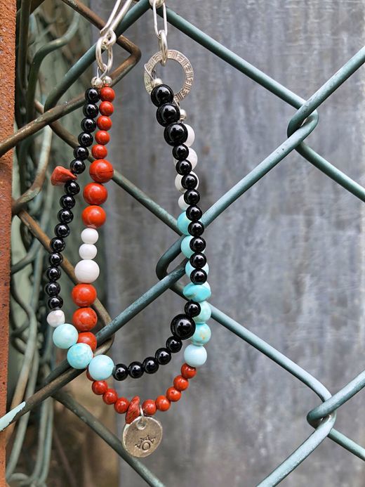 TSUNAIHAIYA Colorfield Beads Anklet / type D