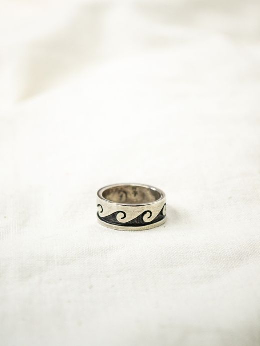 Indian Jewelry HOPI OVERLAY RING / TYPE B