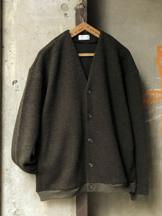 Spinner Bait 212IK / アイスランディックウールカーディガン / オリーブ