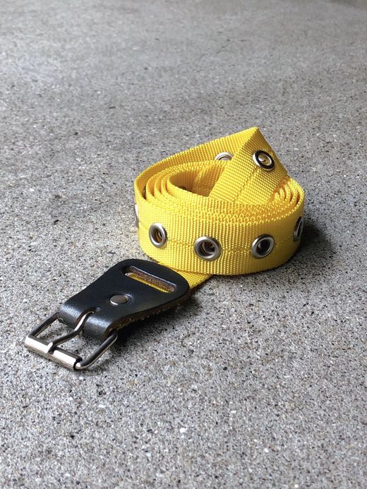 NECESSARY or UNNECESSARY Belt Nylon / yellow