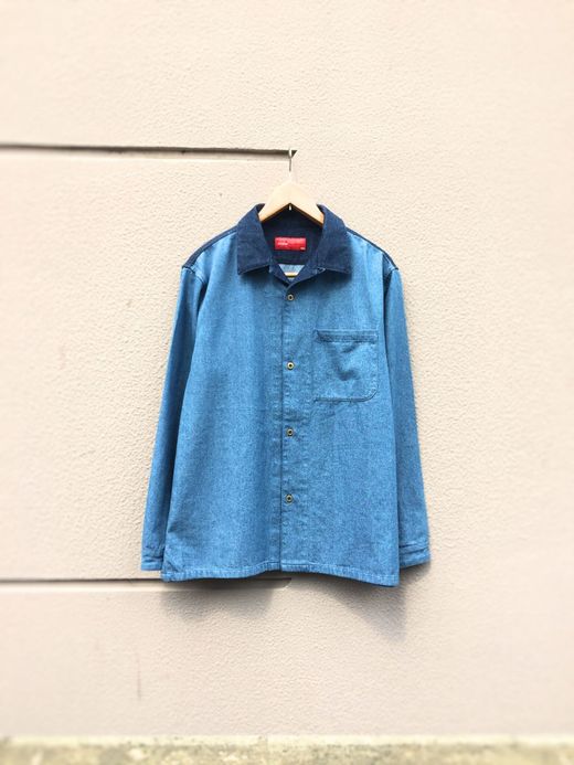VOO 2Tone indigo Shirts / one wash
