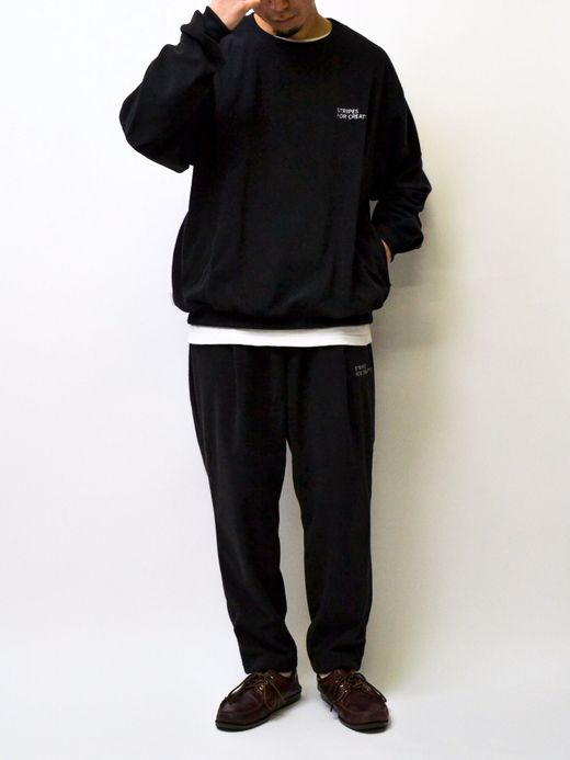 S.F.C SFCFW20CS03 / FLEECE SET UP / BLACK