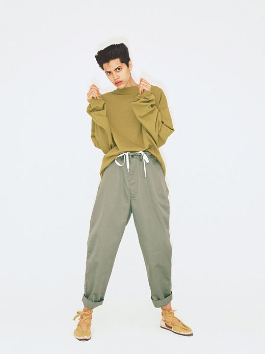 e.sen esenss20p01 / THOMAS / MILITARY GREEN