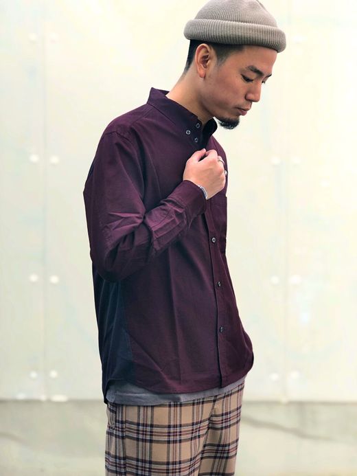 VOO VOO-878 / 零ST OX SHIRTS / WINE