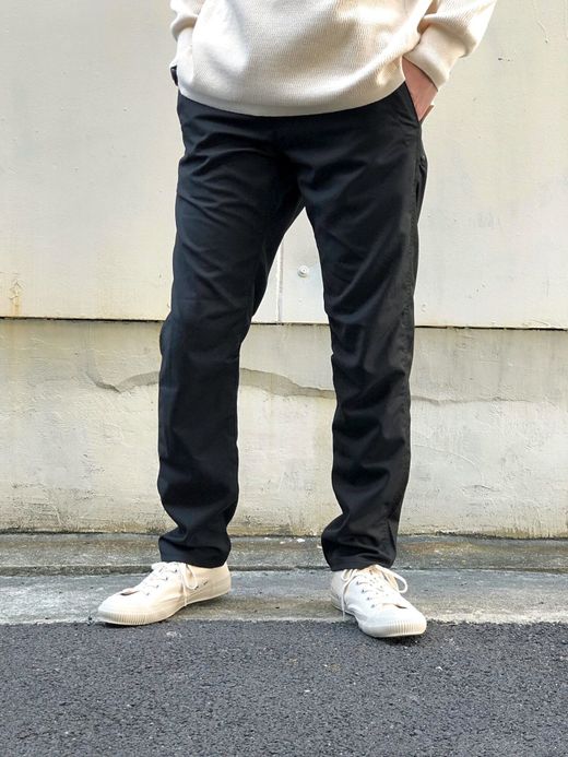 ROARK REVIVAL RPJ550 / NEW TRAVEL PANTS - NARROW FIT / BLACK