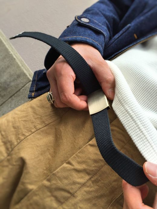  Dead Stock GI Belt / black