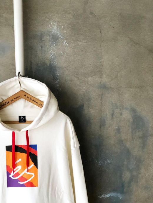 es 5130001915 / BLOCK TECH HOODIE / WHITE