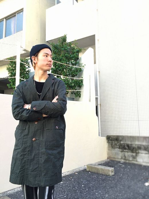VOO Waxed Shi-Fu-Coat / green