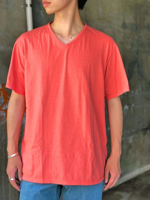 remilla Marble V-neck Tee / ORG.MK