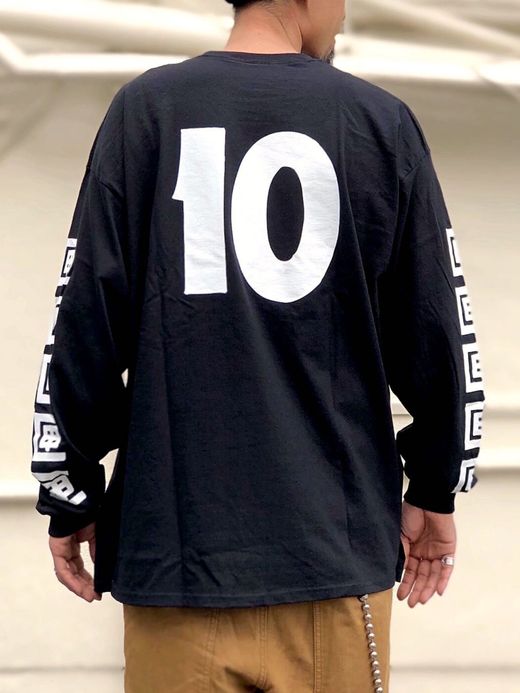 TENBOX J TENBOX L/S TEE / BLACK