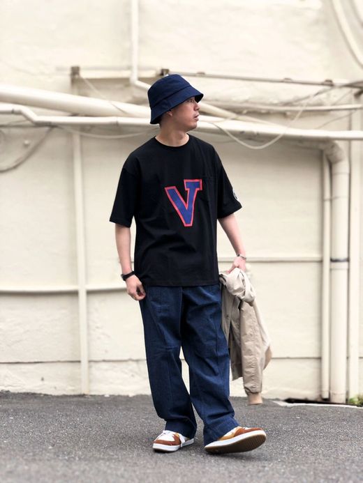 NECESSARY or UNNECESSARY 90011515 / PIN TUCK 'DENIM' / INDIGO