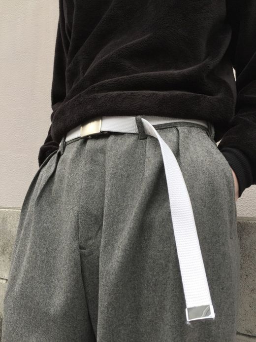  Dead Stock GI Belt / white