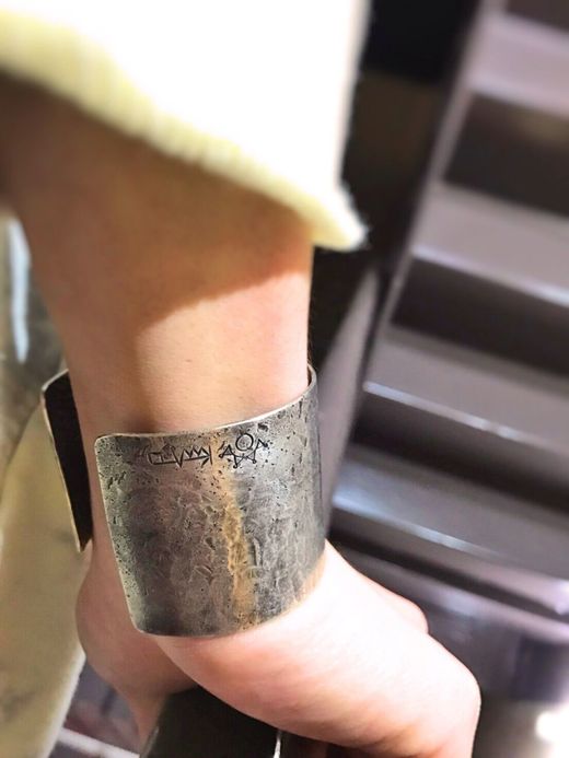 TSUNAIHAIYA Texturerized Bangle "Rough" / type A