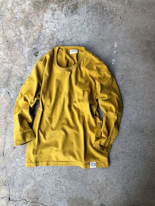 fulton OWN WAY L/S TEE / OLD YELLOW