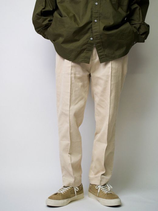  MP-BT005 / BEACH TAILOR CORDUROY PANTS / ECRU