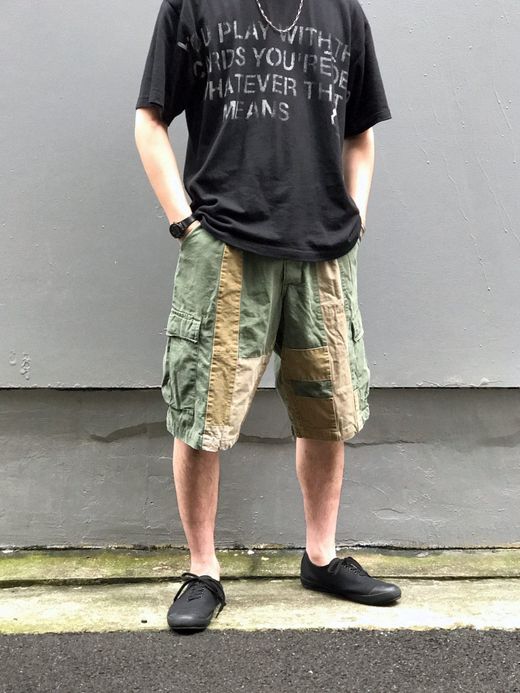 ANACHRONORM NM-MIL06-RE / ReSHAPE SHORTS / KHAKI