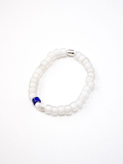 VOO VOO-URL-001 / "WHITE HEARTS" BRACELET / CLEAR MULTI 10