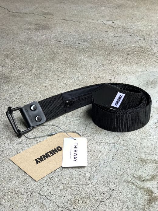  OW-B-01 / TRAVEL BELT / BLACK