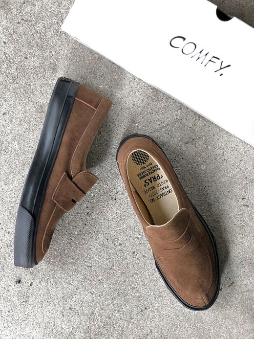 PRAS PRAS-CF04-001 / COMFY LOAFERS / BROWN/BLACK